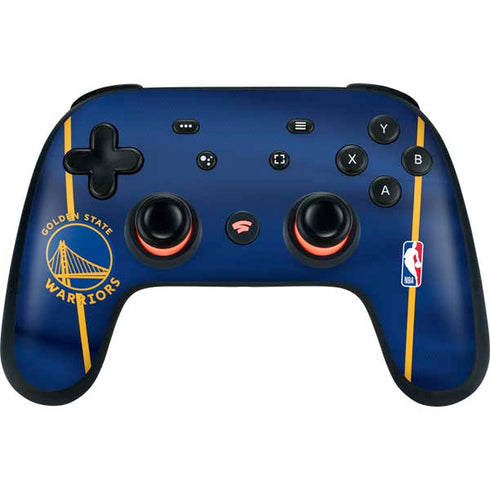 NBA Golden State Warriors Jersey Google Stadia Controller Skin